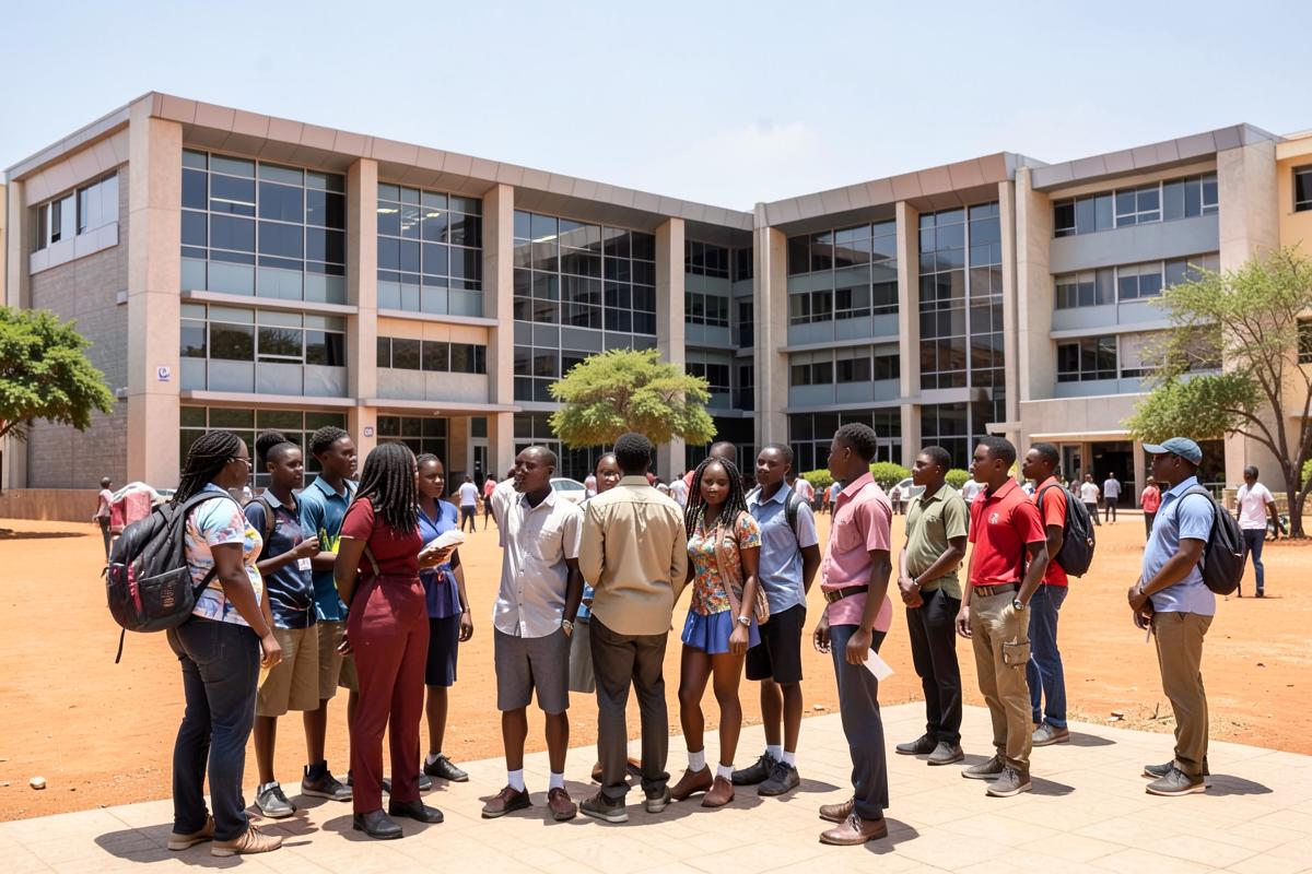 Botswana students