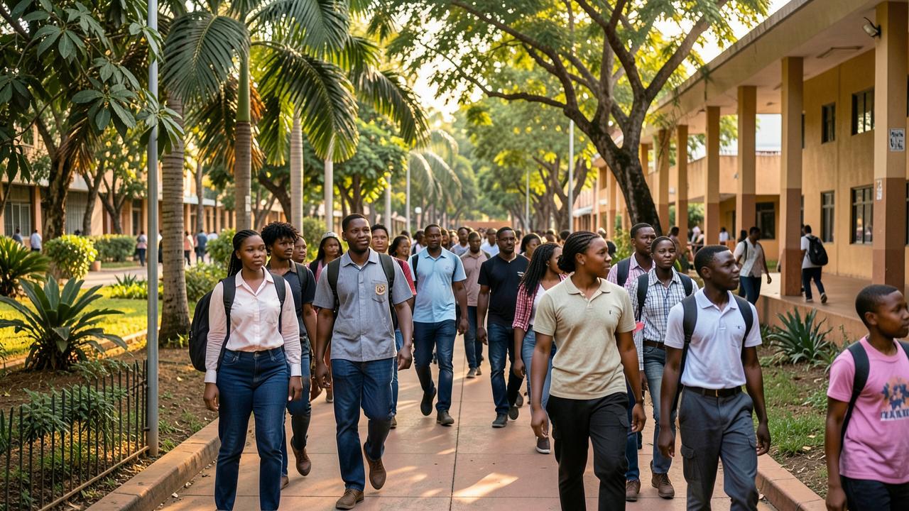 Cameroon students