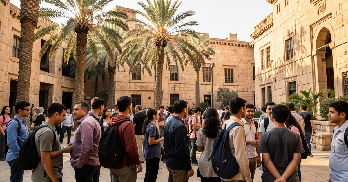 Egypt students