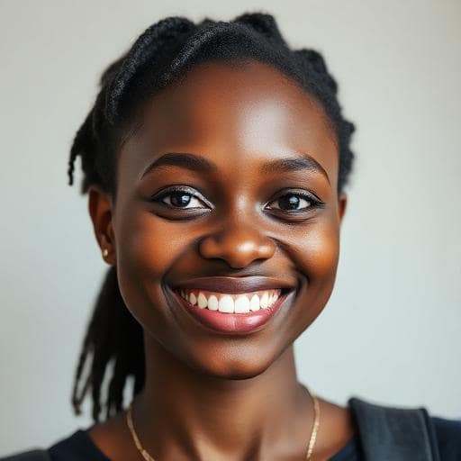 African scholarship recipient