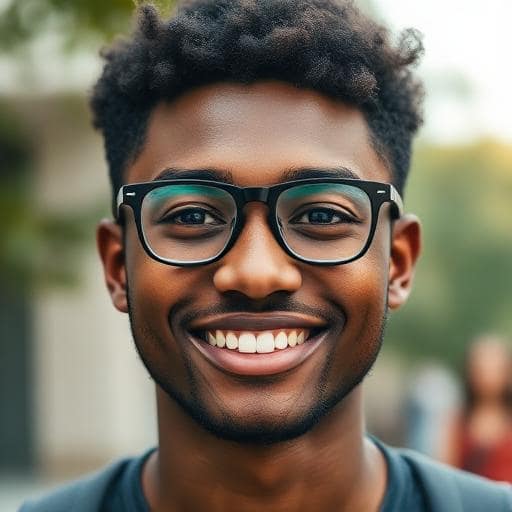 African scholarship recipient