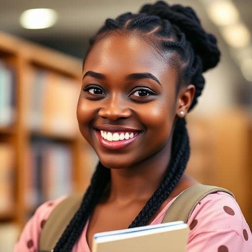 African scholarship recipient