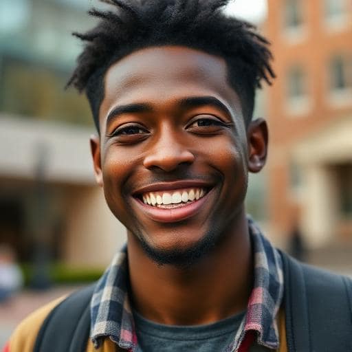 African scholarship recipient