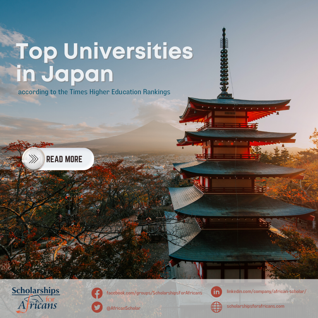 Top Universities in Japan According to Times Higher Education