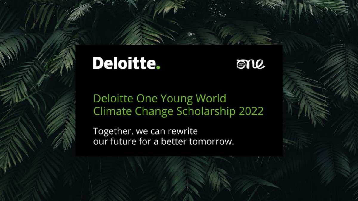 Deloitte One Young World Climate Change Scholarship Conference in Japan