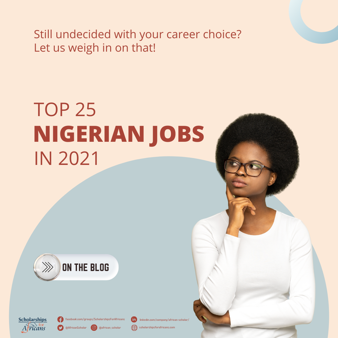 Top 25 Jobs in Nigeria